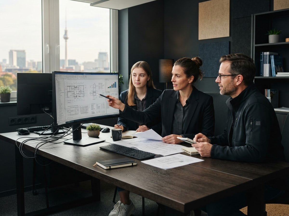 Dravox Kexul Team bei der Arbeit an datenbasierten Entscheidungsmodellen